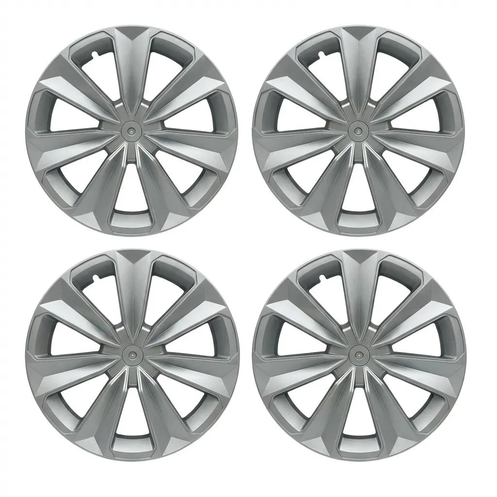 19” Gemini Wheel Covers for Model Y – Turbo Style Full Rim Protection | Tesery - Tesery Official Store