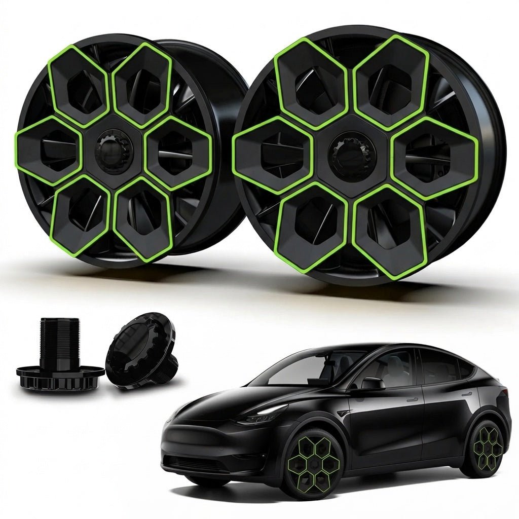 19" Hexa Honeycomb Wheel Covers for Model Y / Model Y Juniper | Tesery - Tesery Official Store