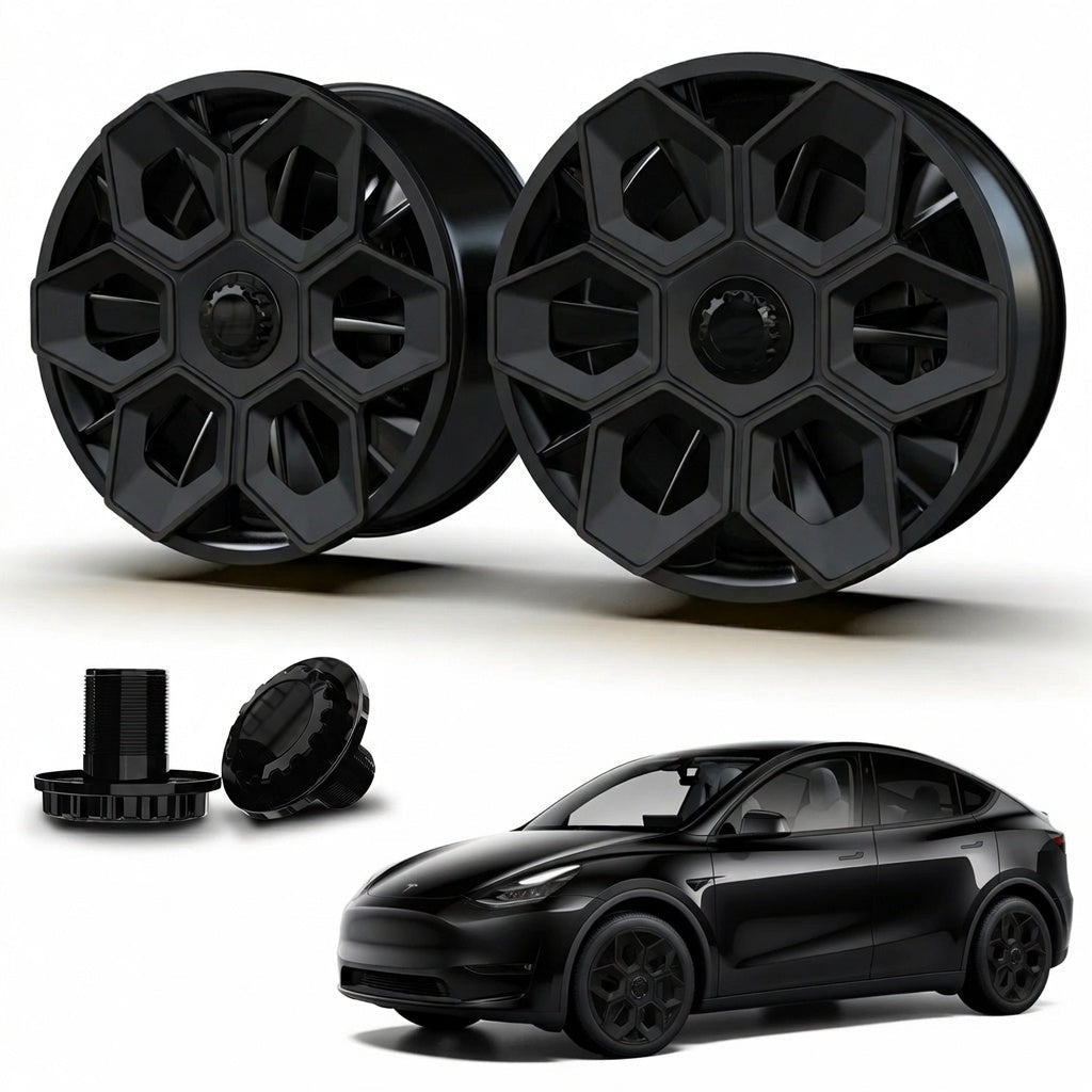 19" Hexa Honeycomb Wheel Covers for Model Y / Model Y Juniper | Tesery - Tesery Official Store