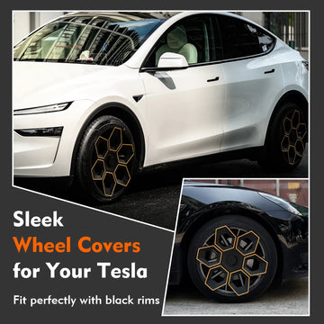 19" Wheel Covers for 2025 Tesla Model Y Juniper | Center-Lock