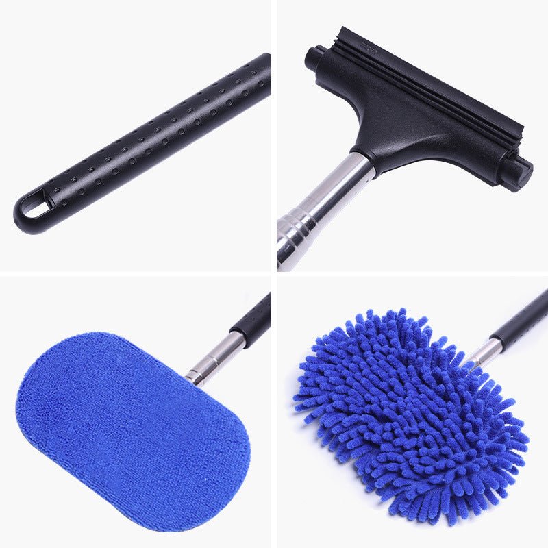 3 - in - 1 Car Window Wiper with Extendable handle | 180° Rotating - Tesery Official Store