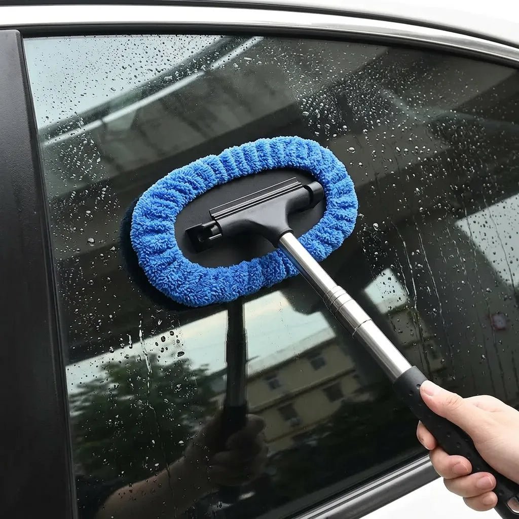 3 - in - 1 Car Window Wiper with Extendable handle | 180° Rotating - Tesery Official Store