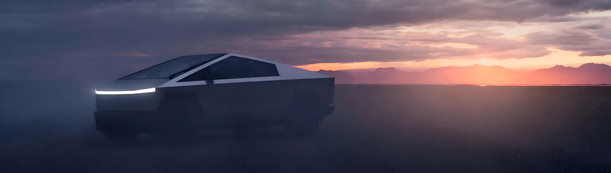 cybertruck product collection page background