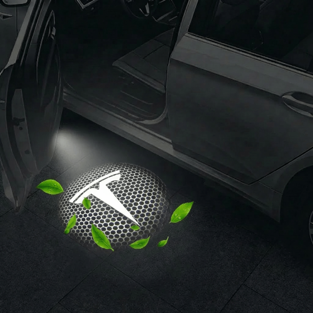 Dynamic 3D LED Puddle Lights for Model 3/Y (2017-Present) | 360° Adjustable