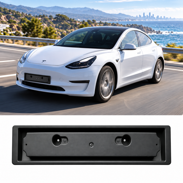 EU Front License Plate Bracket for Tesla Model 3 & Model Y
