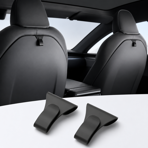 Front Seat Back Storage Hooks for Tesla Model S / X 2023+ (2pcs)