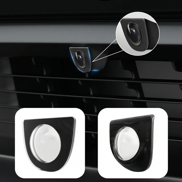 Front & Rear Camera Lens Protective Covers for Model Y Juniper 2025.03+ | Protection & Anti-Glare Vision Guard