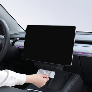 Gewebe halter Silikon Tissue Box Abdeckung für Tesla Modell 3/Y/S/X