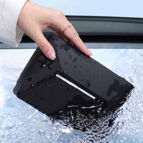 Gewebe halter Silikon Tissue Box Abdeckung für Tesla Modell 3/Y/S/X