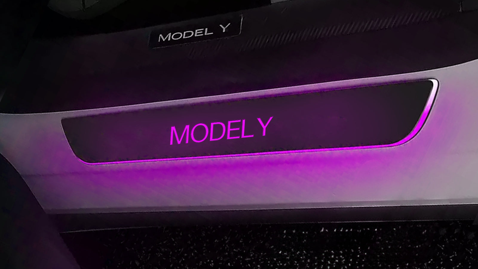 LED Colorful Lights Door Sills for Tesla Model Y/3/S/X