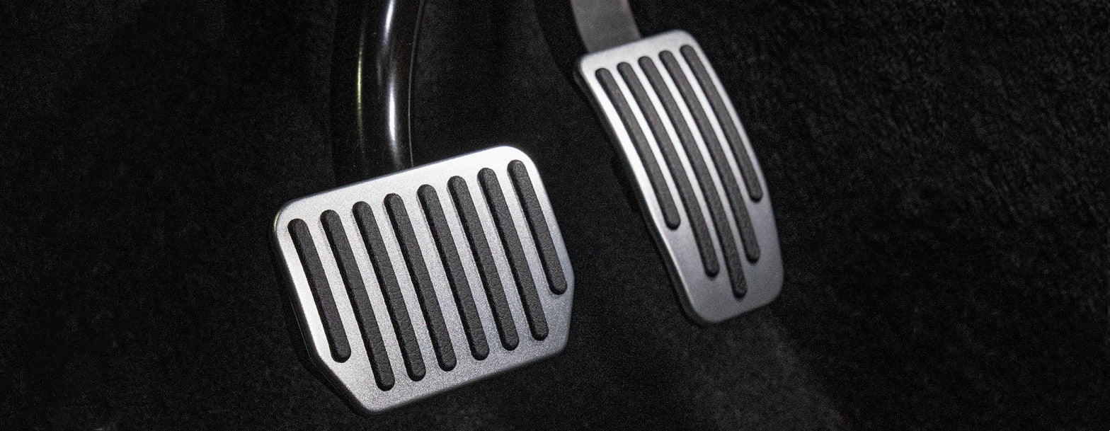 Tesla Model 3/Y Performance Pedal Covers | Non-Slip Aluminum Set - Tesery