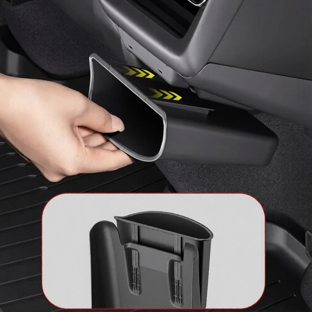 Rear Center Console Cover & Storage Box for Model 3 Highland & Model Y Juniper | TPE Protection