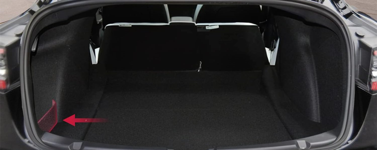 Rear Trunk Organizer Side Divider for Tesla Model 3&Model Y
