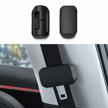 TESEY Sicherheitsgurt-Schnallenbezug-Set für Tesla Model 3 / Model Y 