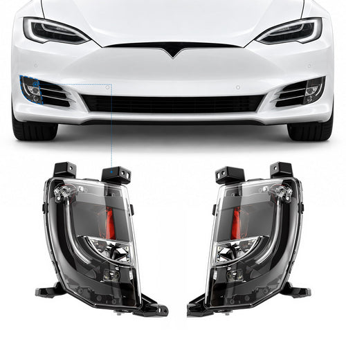 TESERY LED Fog Light Replacement for Model S (16-20)