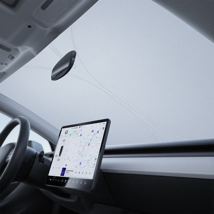 Graphen-Sonnenschutz für die Windschutzscheibe vorne für Model 3 Highland / Model Y Juniper 