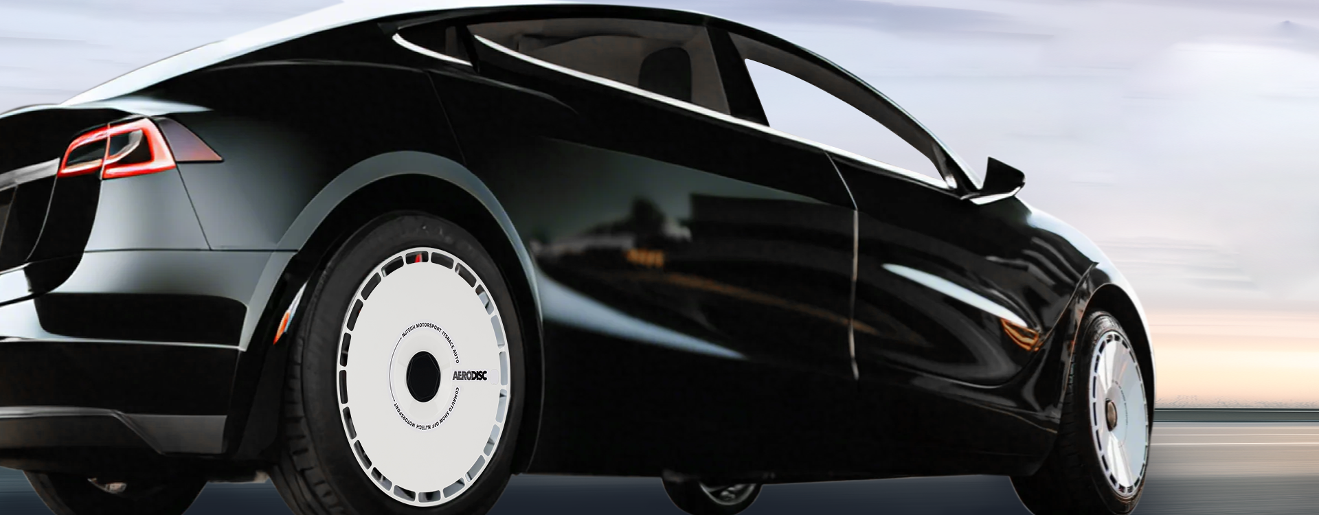 Tesla Model 3 Highland/Y Aero Wheel Covers (Masked Rider) - Tesery