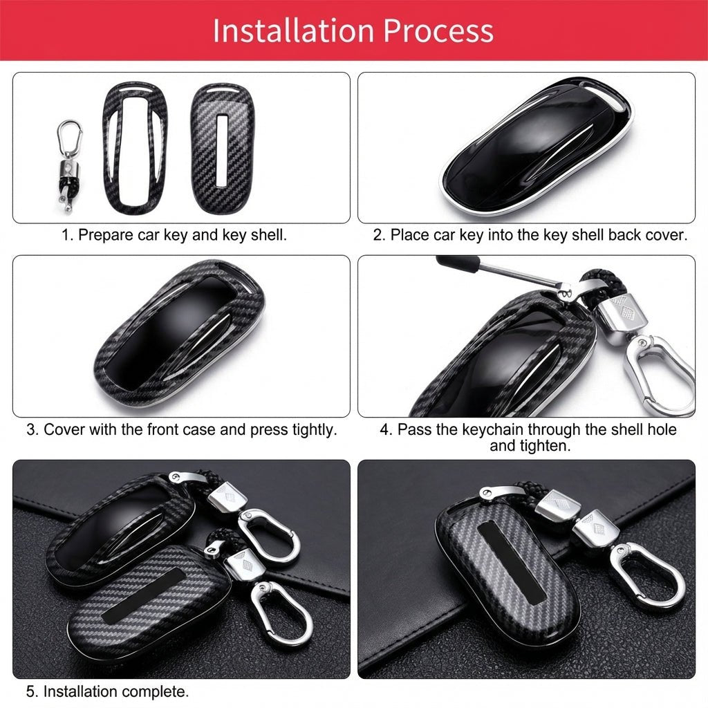 ABS Key Fob Cover for Tesla Model S & Model X | Waterproof & Signal Friendly - Tesery Official Store