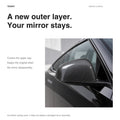 ABS Mirror Covers for Model 3/Y | 4 Finishes | 3M Tape | Scratch Protection | 3 Versions - Tesery Official Store