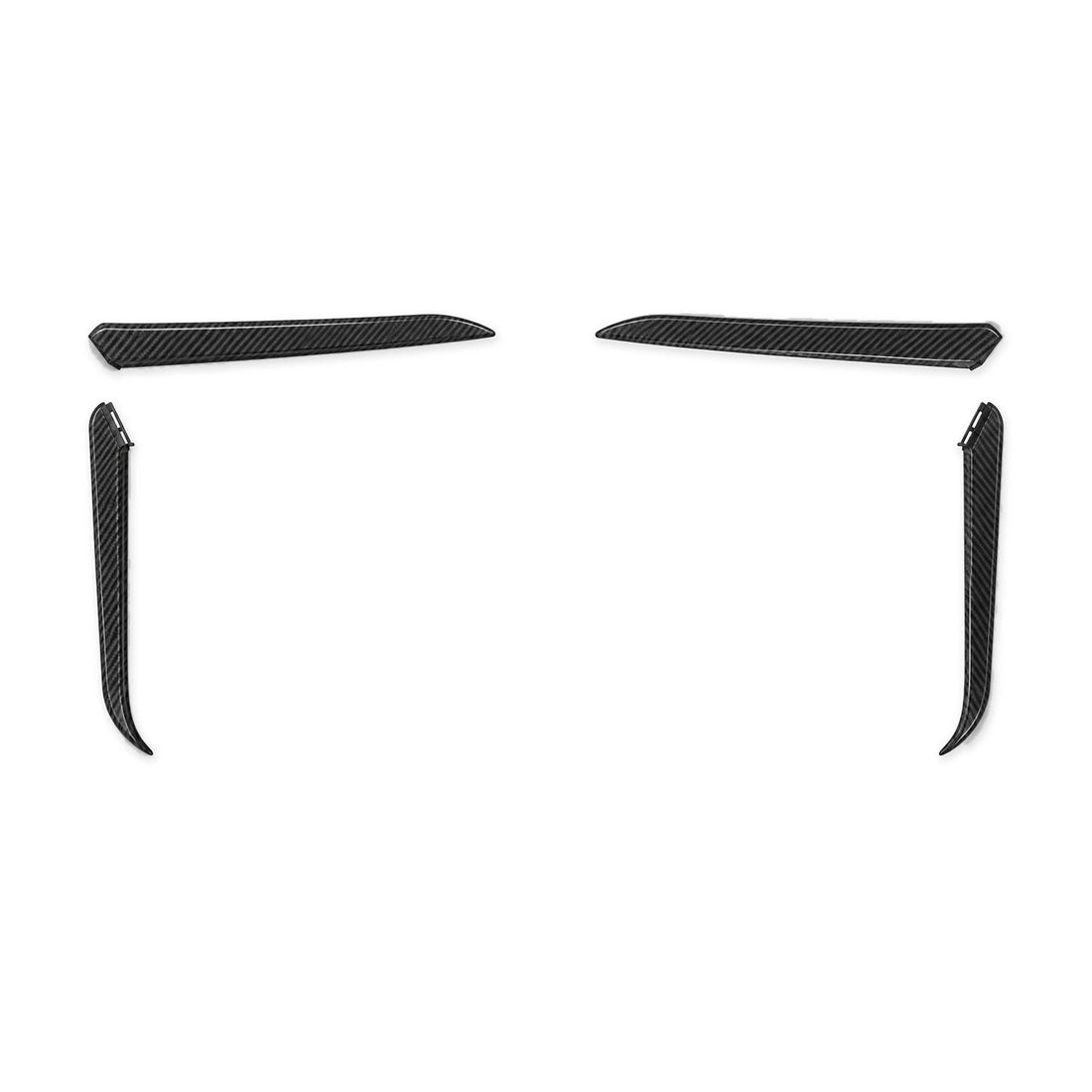 ABS Split Front Fog Light Bezel Cover for Model Y Juniper & YL 6-Seater - Tesery Official Store
