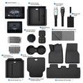 Accessories Kit for Tesla Model 3 Premium (2025+) – 12-Piece Must-Have Bundle for New Owners - Tesery Official Store