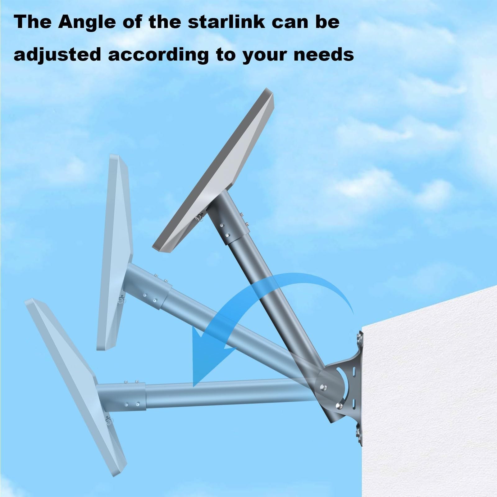 Adjustable Roof Wall Mount Kit V4 for Starlink Gen3 - Tesery Official Store