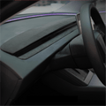 Alcantara Dashboard Replacement for Tesla Model Y Juniper / Model 3 Highland | Premium Matte Finish - Tesery Official Store