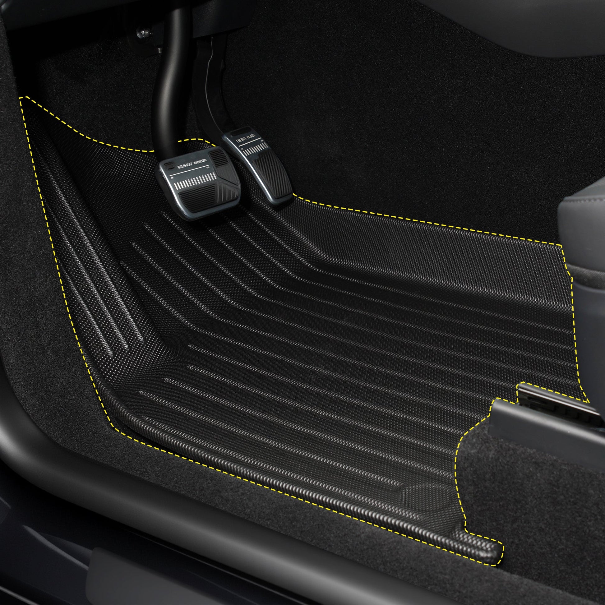 All Weather 3D TPE Floor Mats for Tesla New Model Y - Tesery Official Store