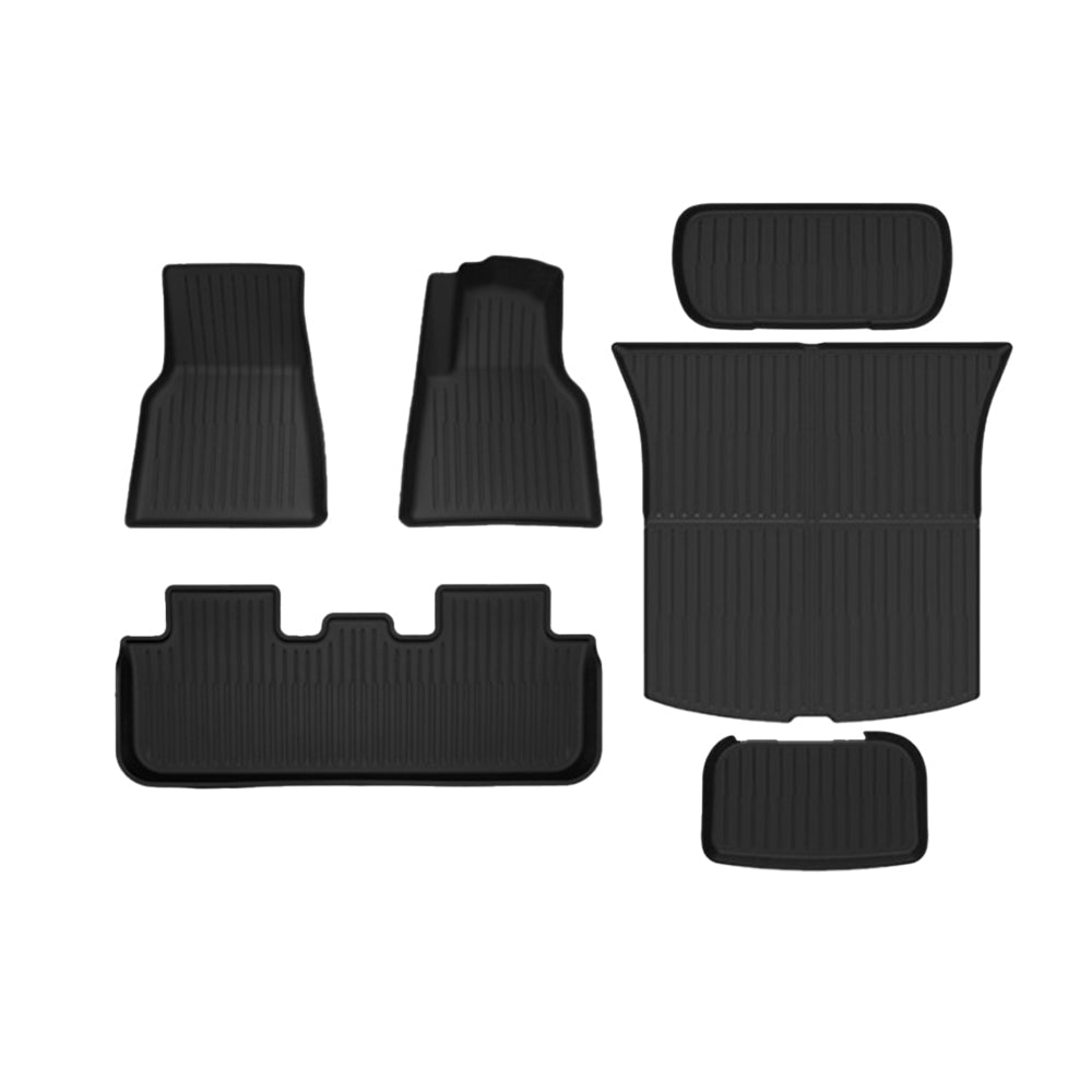 All Weather 3D TPE Floor Mats for Tesla New Model Y - Tesery Official Store