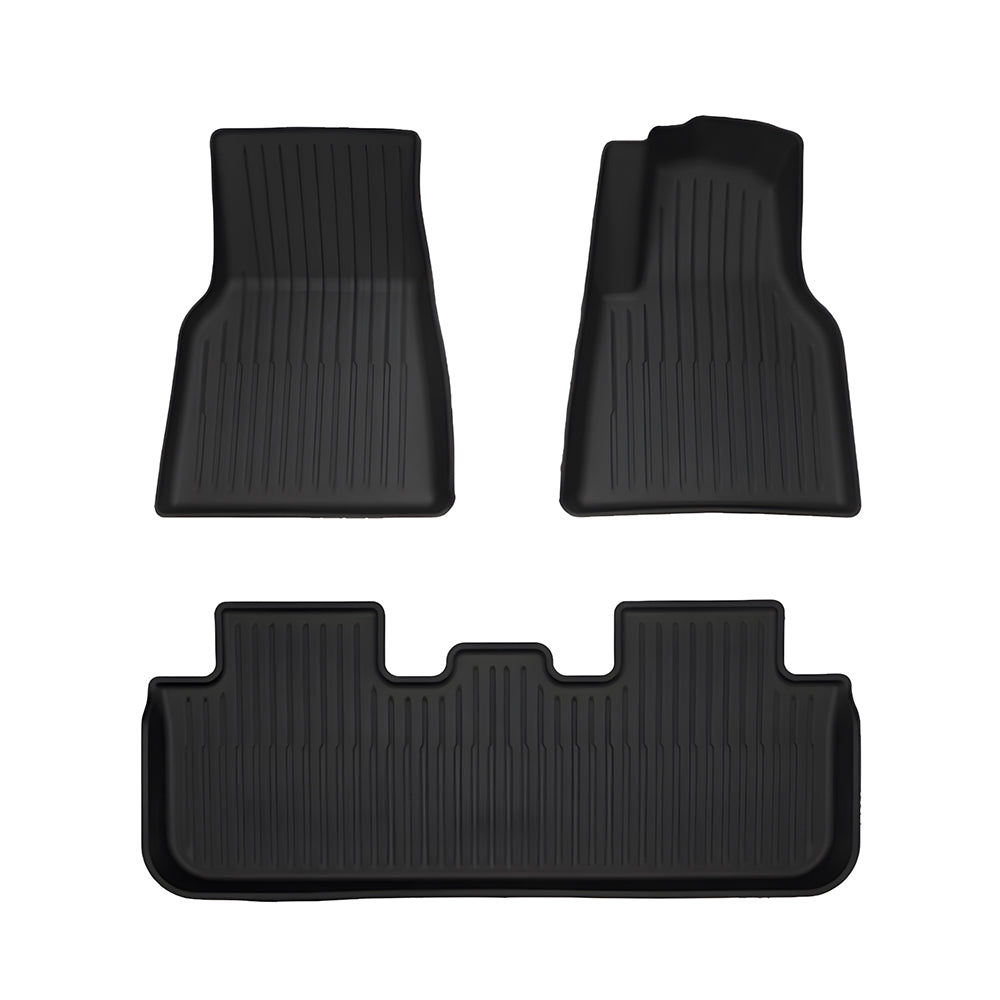 All Weather 3D TPE Floor Mats for Tesla New Model Y - Tesery Official Store