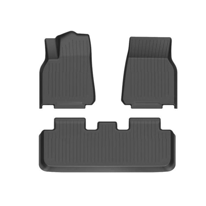 All - Weather TPE Floor Mats for Tesla Model Y Standard (LHD) - Tesery Official Store