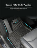 All Weather/Season TPE Floor Mats for Model Y Juniper - Tesery Official Store