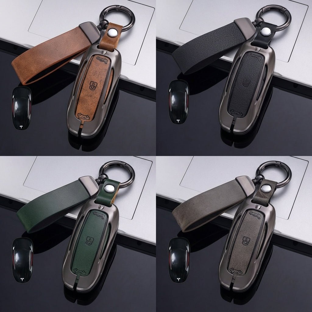 Alloy Key Fob Cover for Tesla Model 3 / Y / S / X – All - Cover Protection - Tesery Official Store