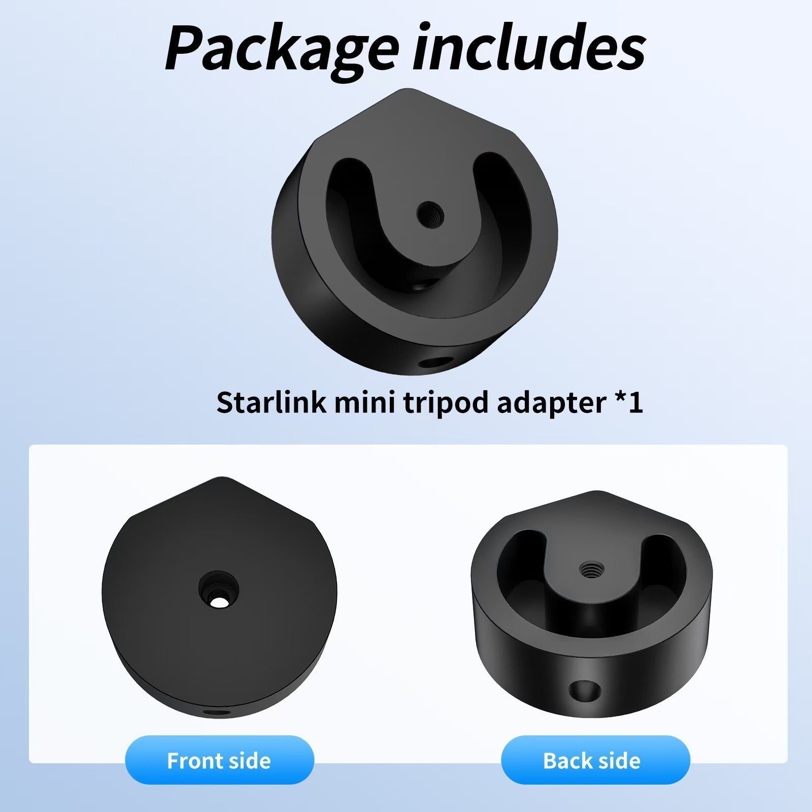 Aluminum Alloy Tripod Ball Head Adapter for Starlink Mini4 - Tesery Official Store