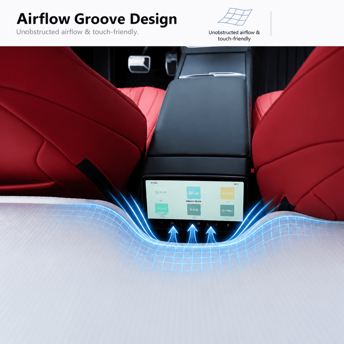 Auto-Leveling NovaPads Air-Foam Mattress for Model Y & Model Y Juniper - Tesery Official Store