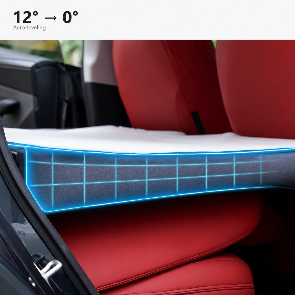 Auto-Leveling NovaPads Air-Foam Mattress for Model Y & Model Y Juniper - Tesery Official Store