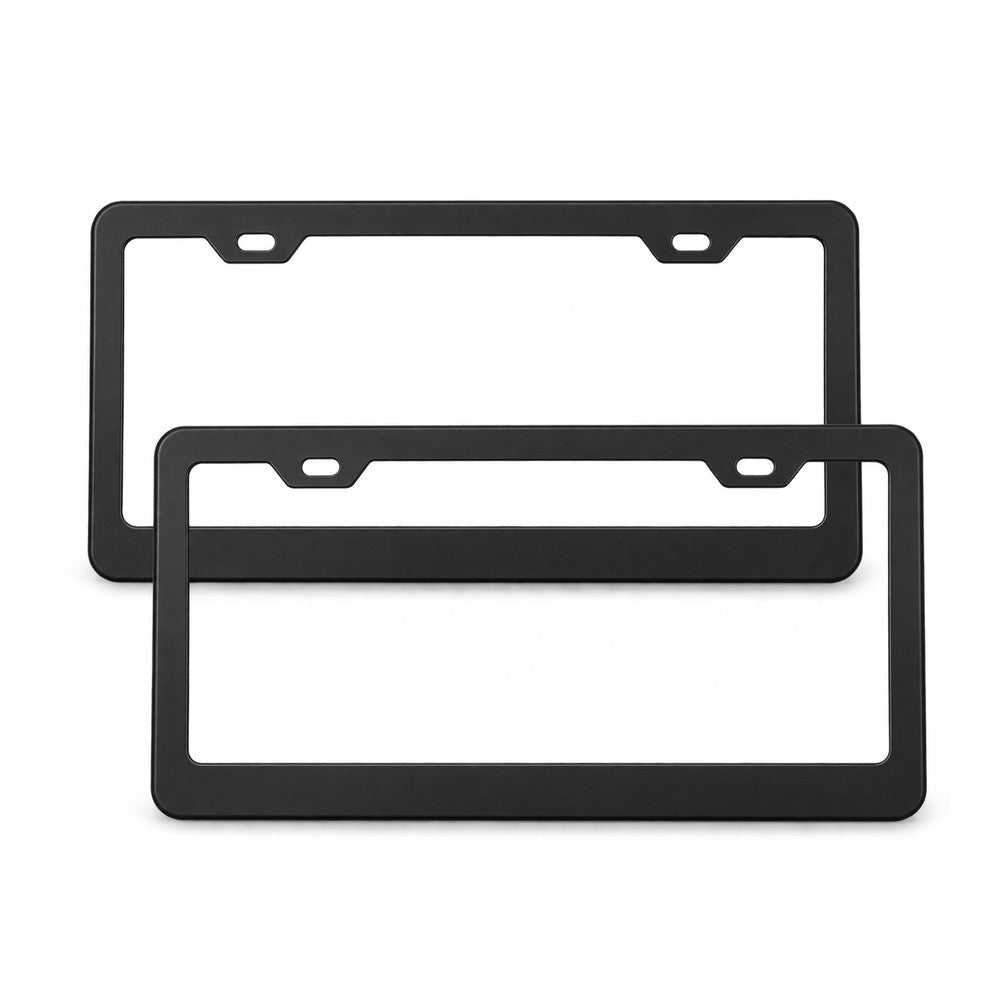 Black License Plate Frames for Tesla – 2 Pack, Front & Rear - Tesery Official Store