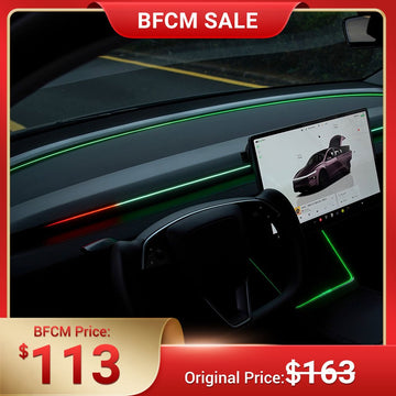 BSD Blind Spot Monitor RGB Ambient Lighting for Model 3/Y | OEM Screen Control - Tesery Official Store