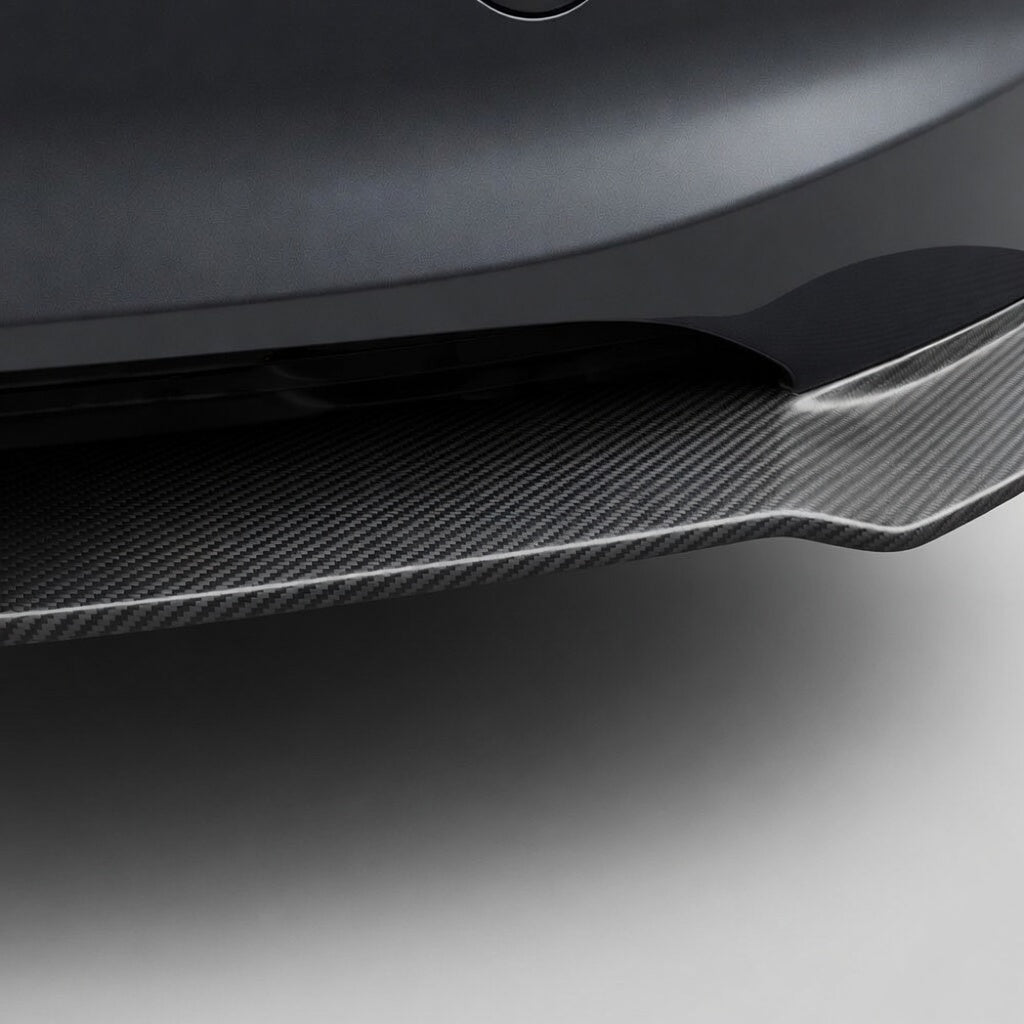 Carbon Fiber Front Lip Splitterc for Model 3 Highland - High Performance Exterior Upgrade - Tesery Official Store