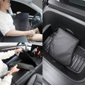 Carbon Fiber Pattern Foldable Working Tray Table for Model 3 Highland & Model Y Juniper | ABS - Tesery Official Store