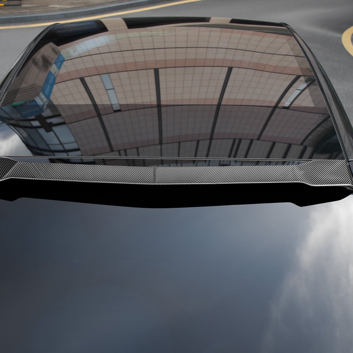 Carbon Fiber Roof Spoiler for Tesla Model Y Juniper - Tesery Official Store