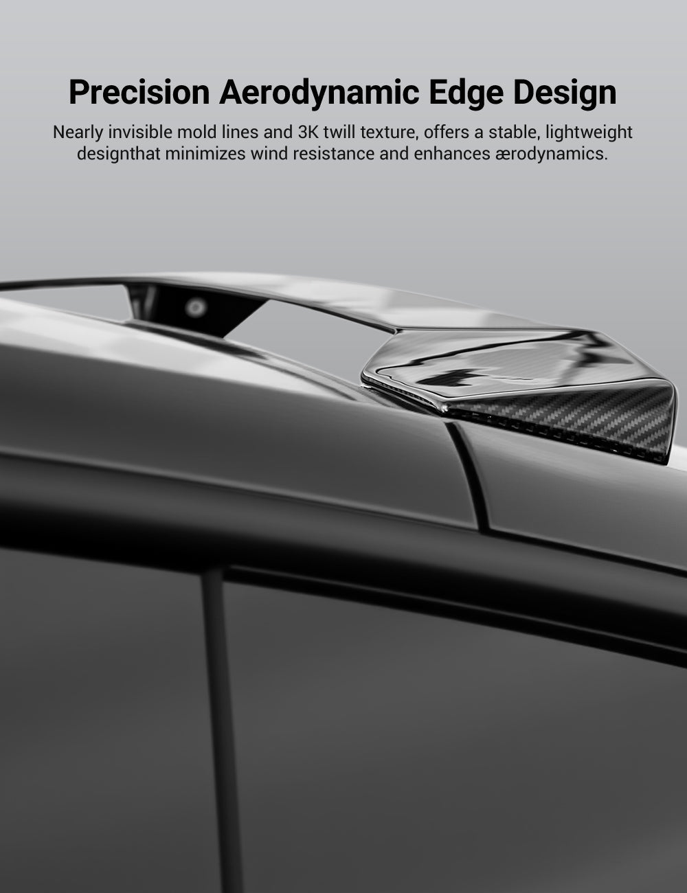Carbon Fiber Roof Spoiler for Tesla Model Y Juniper - Tesery Official Store