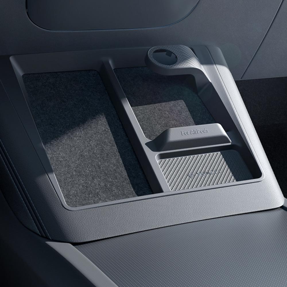 Center Console 3 - in - 1 Wireless Charging Anti - Slip Organizer for Model Y Juniper & Model 3 Highland - Tesery Official Store