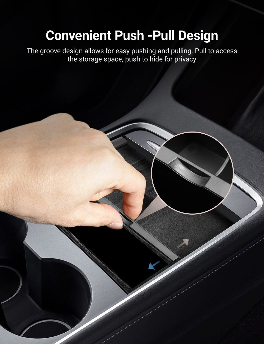 Center Console Organizer for Tesla Model 3 & Model Y - Tesery Official Store