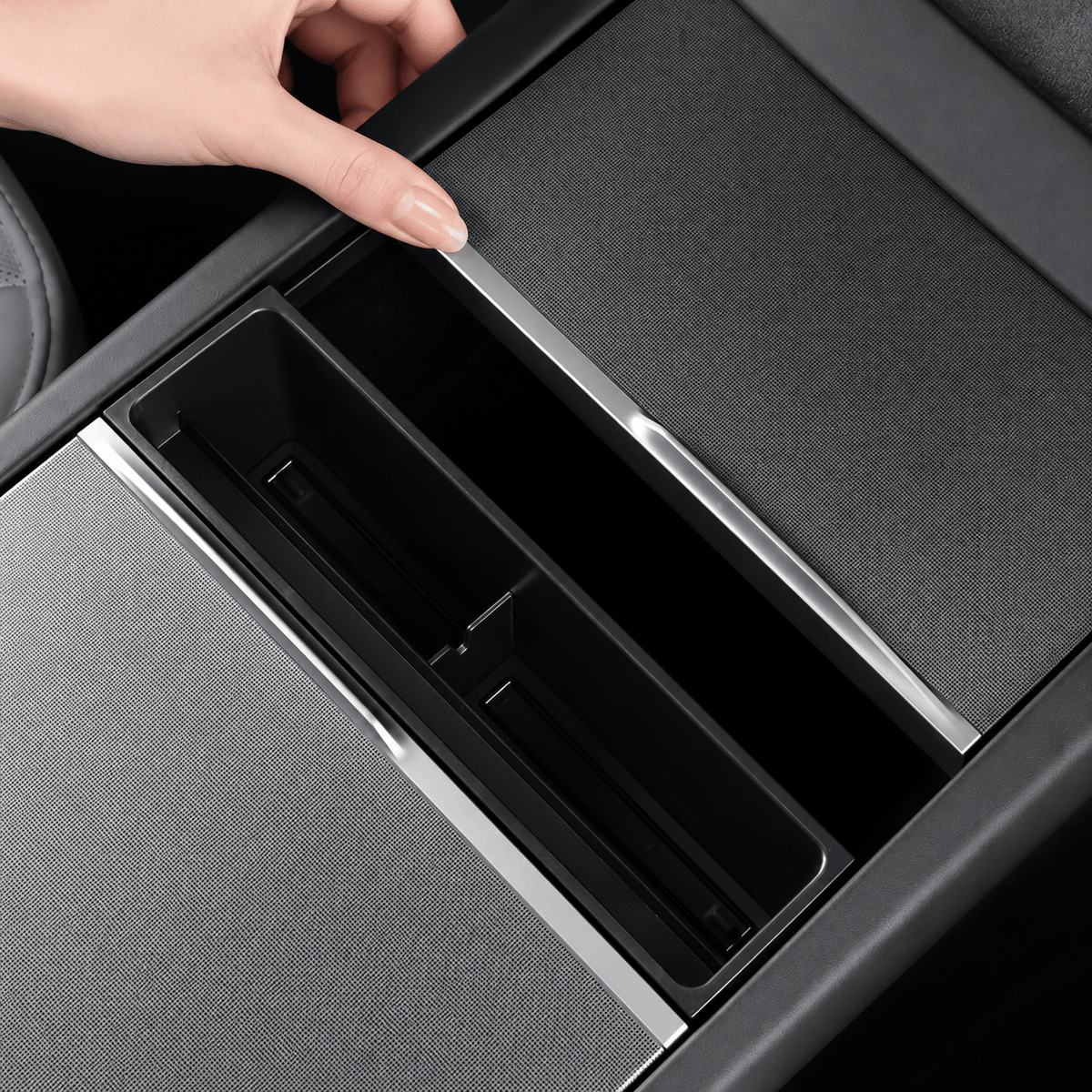 Center Console Panel Storage Box for Model Y Juniper & Model 3 Highland & Model YL - Tesery Official Store