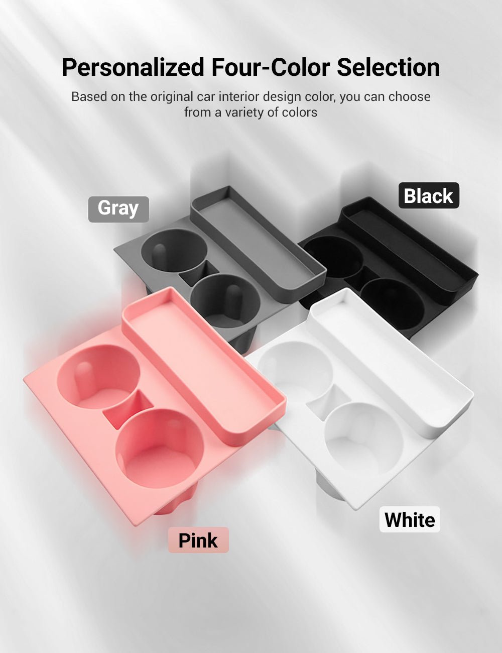 Center Console Silicone Cup Holder For Tesla Model 3/Y - Tesery Official Store
