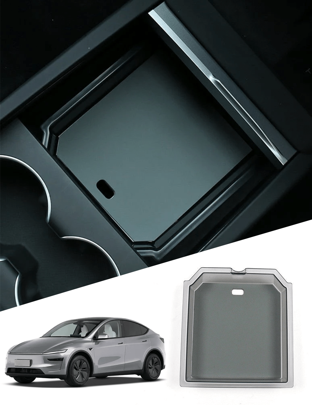 Center Console Tray Armrest Organizer for Tesla Model 3 Highland & New Model Y - Tesery Official Store