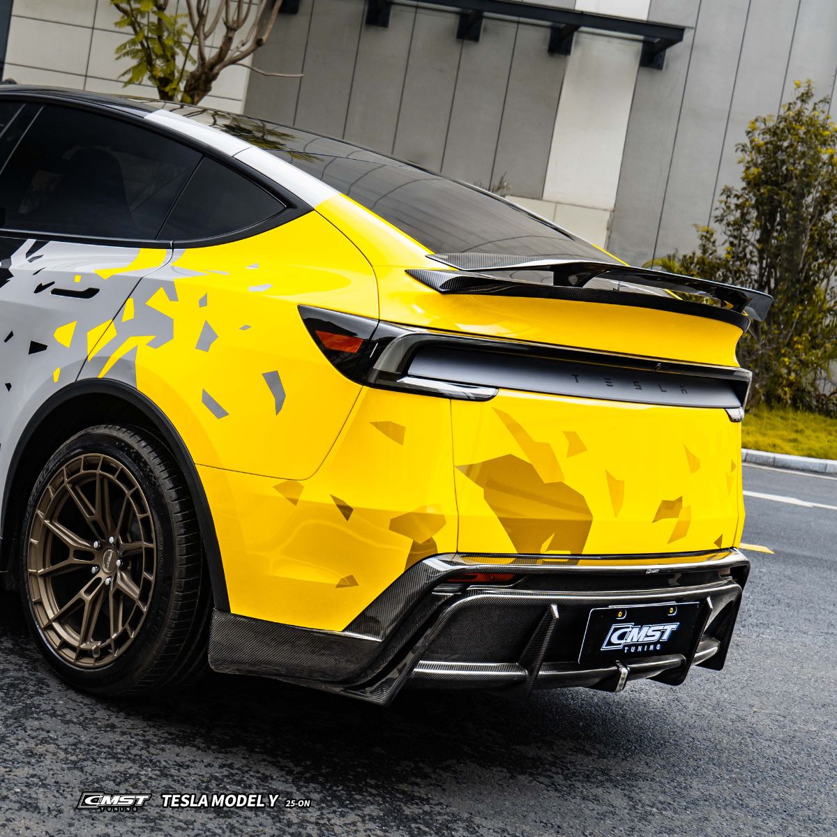 CMST V1 Carbon Fiber Spoiler for Model Y Juniper - Tesery Official Store
