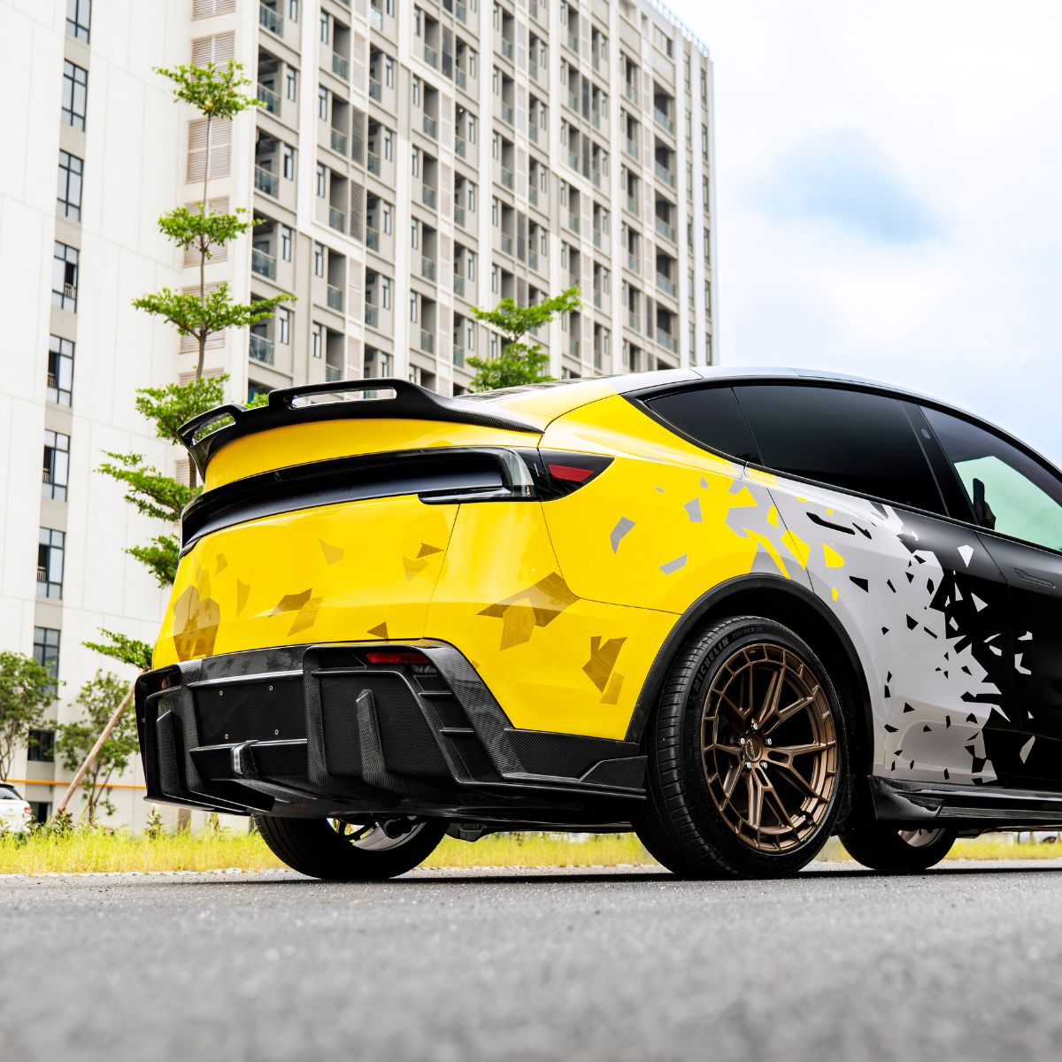 CMST V2 Carbon Fiber Spoiler for Model Y Juniper - Tesery Official Store