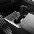 Cybertruck Center Console Cup Holder ABS Carbon Fiber Style Protective Overlay - Tesery Official Store